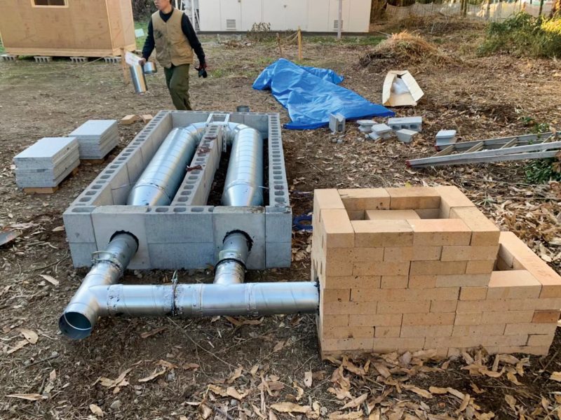 オンドル組み立て